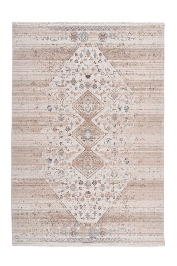 Коротковорсний килим у стилі вінтаж Baroque 1100 Бежевий 120 х 170