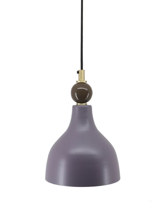 Подвесной светильник Cally 287 фиолетовый, фиолетовый