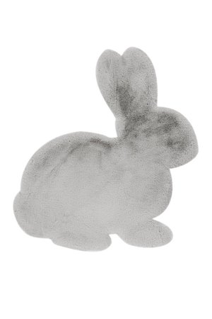 Ковёр в форме кролика Lovely Kids 725-Rabbit Серый