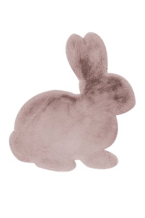 Ковёр в форме кролика Lovely Kids 725-Rabbit Розовый