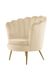 Кресло Sessel Bardot 525 Creme Кремовый, бежевый  - в дом или квартиру. Фото, картинка, пример в интерьере