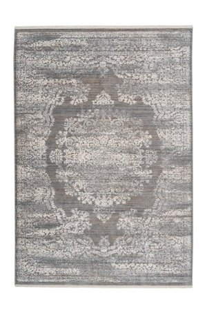 Коротковорсный ковёр в стиле винтаж Baroque 1200 бежевый с коричневым
