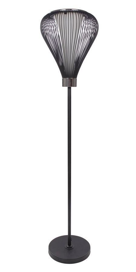 Металлический торшер в минималистичном дизайне Exota 820 чёрный
