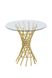 Приставной стол Crush 110 Золотой Kayoom - недорогой пример интерьера в доме или квартире