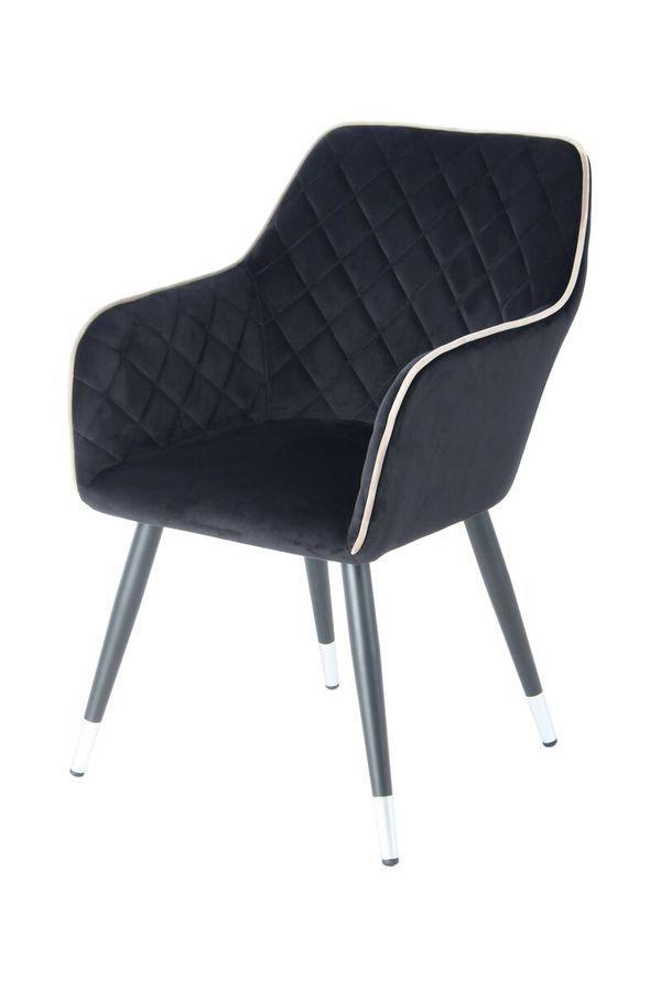 Стул-кресло Amino 625 чёрный с серым Kayoom - в дом или квартиру. Фото, картинка, пример в интерьере