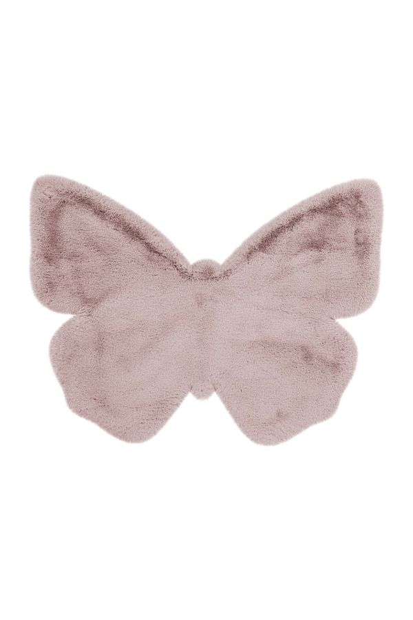 Ковёр в форме бабочки Lovely Kids 1125-Butterfly Розовый