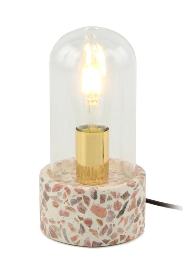 Настольная лампа Curacao 725 белая / красная