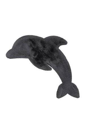 Ковёр в форме дельфина Lovely Kids 925-Dolphin Антрацит