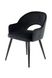 Бархатный стул-кресло Joris 110 Черный Kayoom - в дом или квартиру. Фото, картинка, пример в интерьере