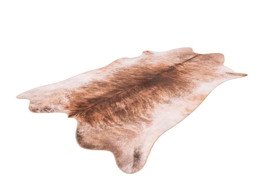Високоворсний килим у вигляді шкіри Western 625 Hellbraun