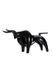 Скульптура Bull 21-J черная, чёрный