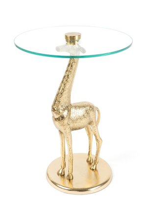 Столик Animality 225 из металла цвета золота Kayoom - в дом или квартиру. Фото, картинка, пример в интерьере