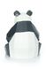 Декоративная фигурка сидящей панды Panda 110, чёрно-белая