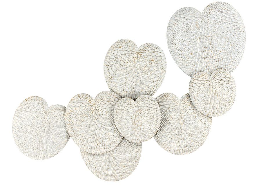 Настенный декор Shells Arum 710 белого цвета