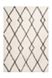 Високоворсний килим з ретро візерунком Orlando 125 Слонова кістка 160 х 230
